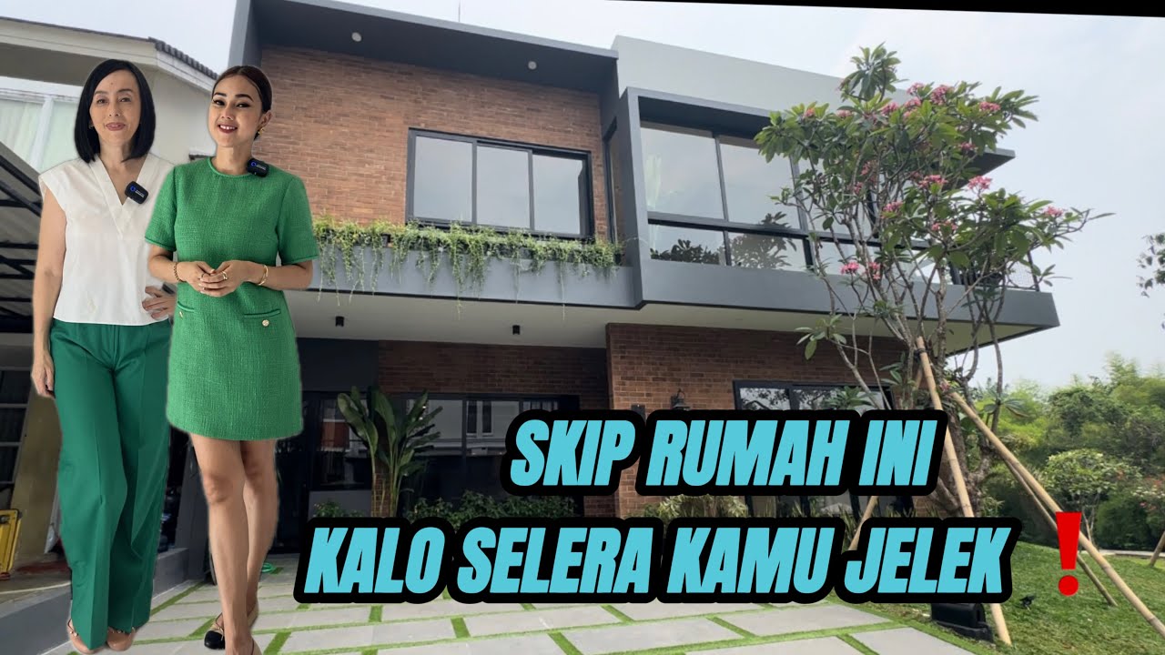 (SOLD) GAS BANGET SIH INI ! Masa BONUS HALAMAN Hampir 300Meter ! Rumah CAKEP Lokasi DeLatinos BSD
