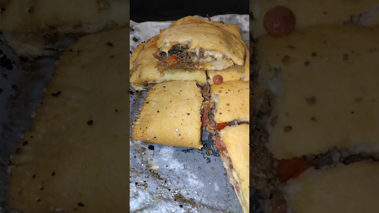 😋steak and cheese calzone😋