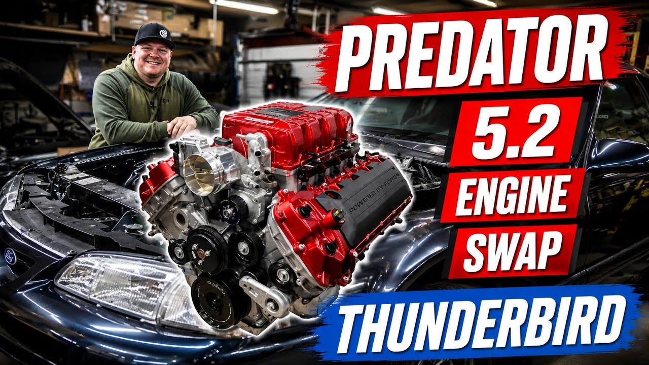 Двигатель Predator 5.2! Замена двигателя GT500 на Thunderbird