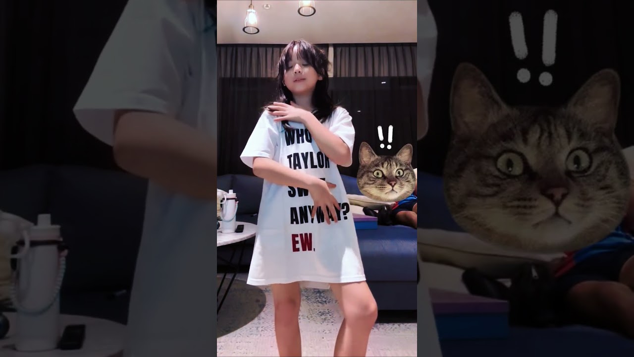 Lucunya Gempi,Lagi Dance Tiktok Di Lempar Bantal Oleh Papa Gading #giselgempi
