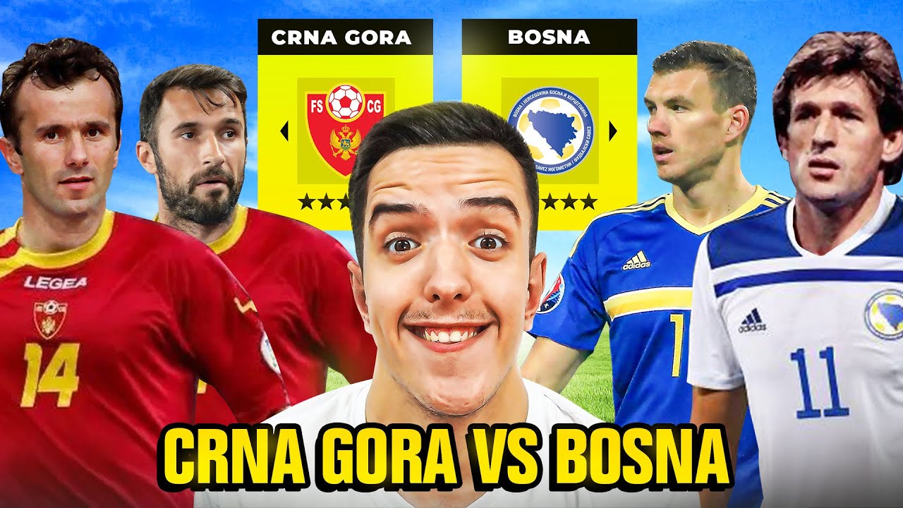 ALL-TIME CRNA GORA PROTIV BOSNE! FIFA 22 CLASSIC ALL-STAR! w/Savicevic, Susic...