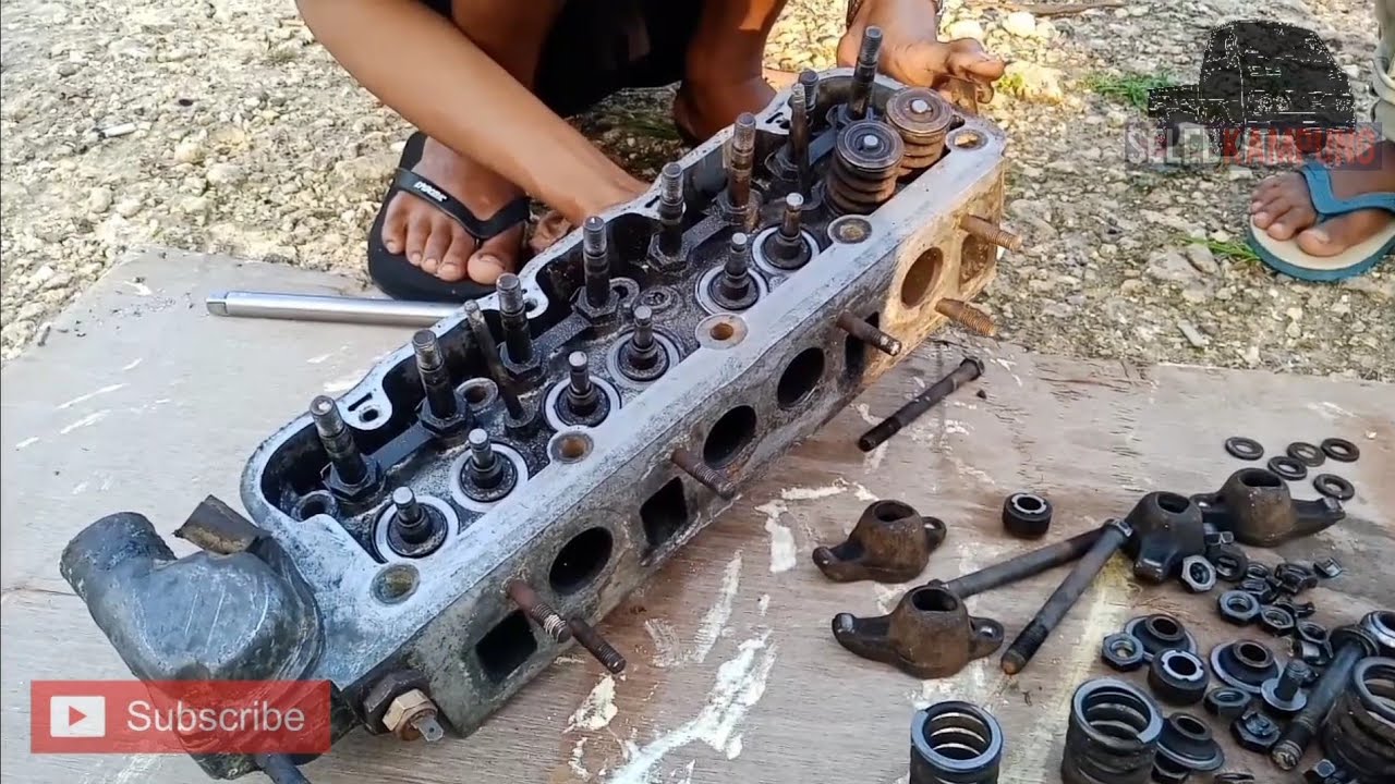 Overhead Colt T120 Part 2                                                    Pemasangan Silinder Cop