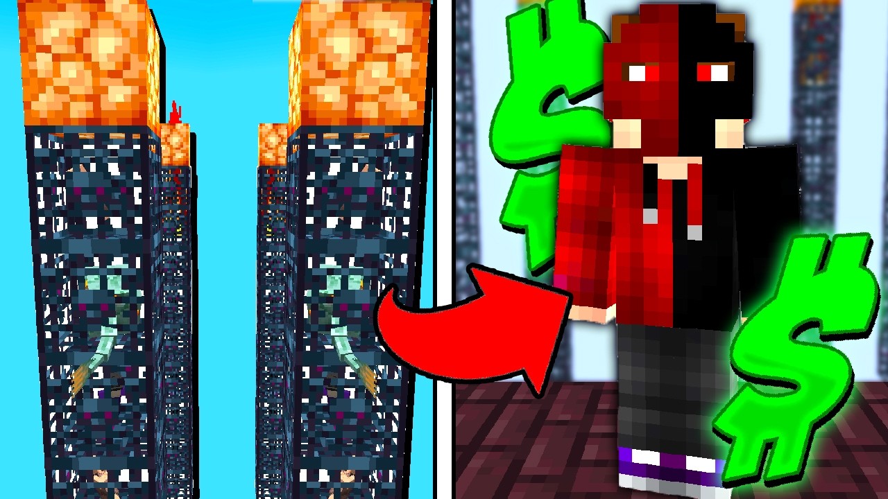 My NEW Upgraded Mob Farm makes MONEY FAST on Minecraft Skyblock Server!! (TalonMC)