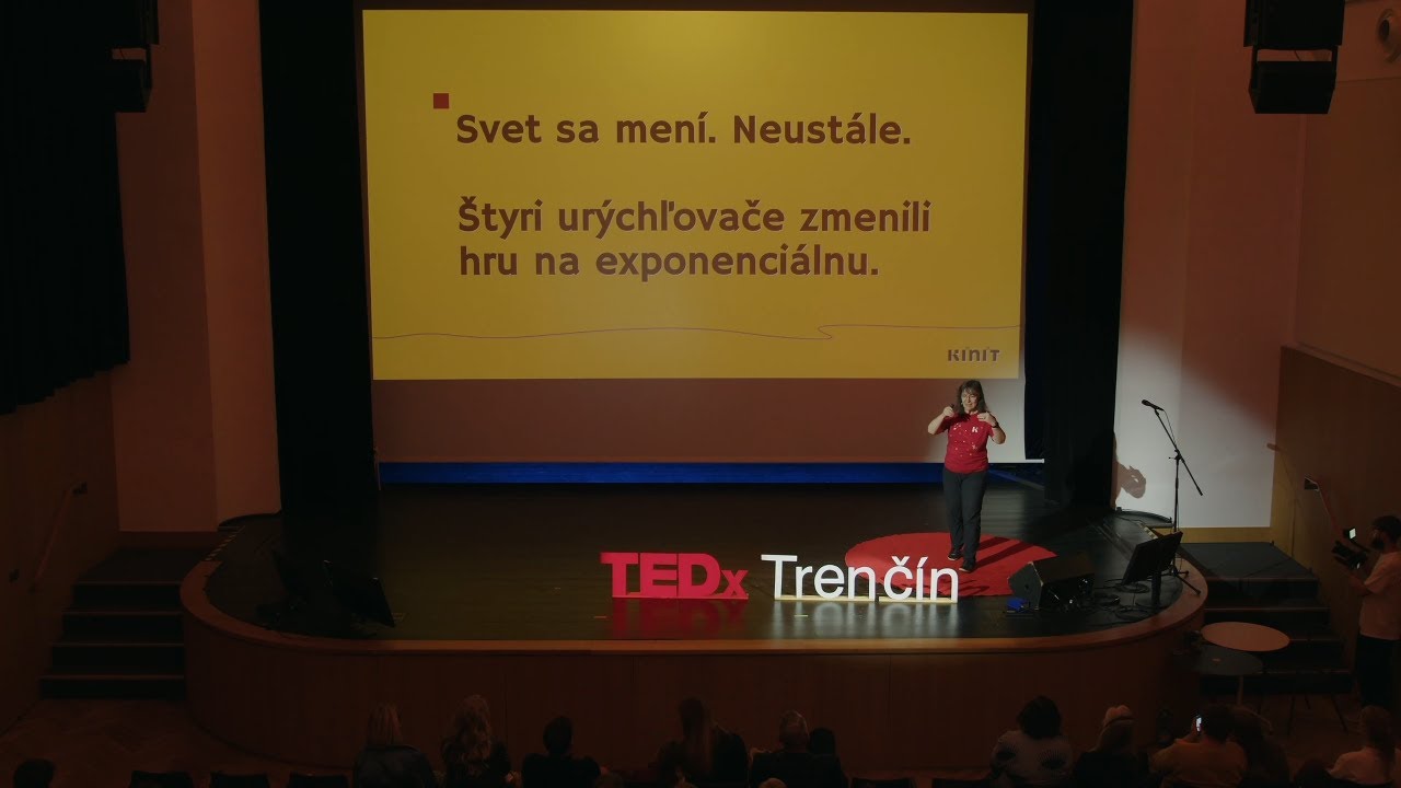 How to live and survive in an exponential world | Mária Bieliková | TEDxTrencin