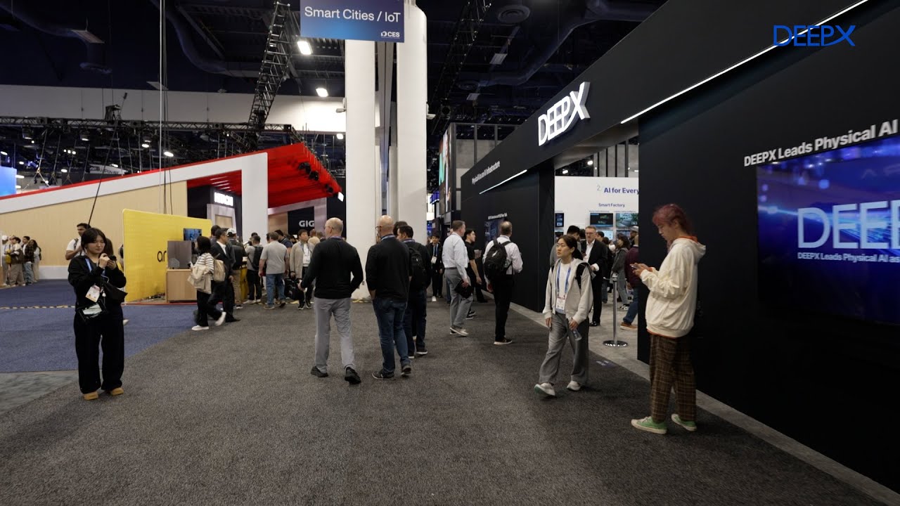 DEEPX at CES 2026 | Booth Tour Preview – Part 1