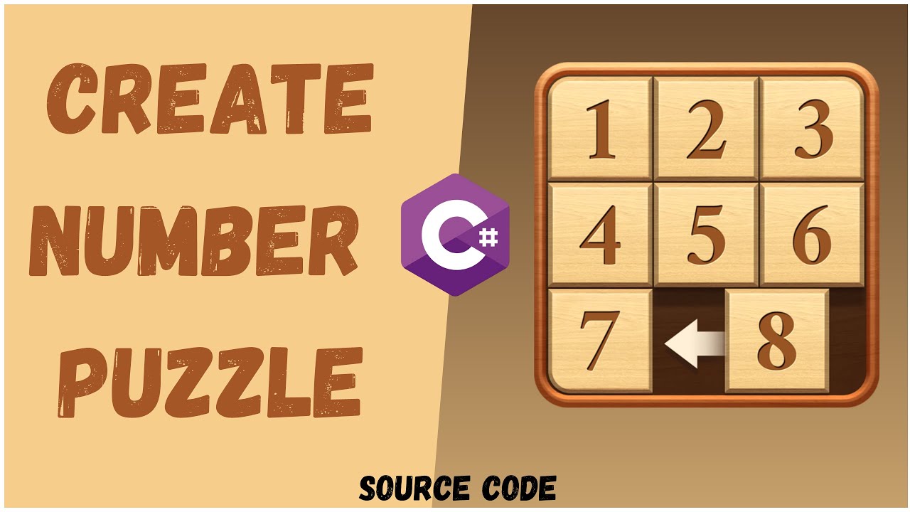 Number Puzzle App C# Mobile Game | SOURCE CODE