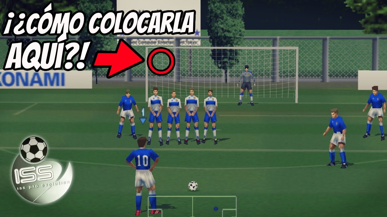 CÓMO PATEAR TIROS LIBRES | Winning Eleven 4 / ISS Pro Evolution [Guía]