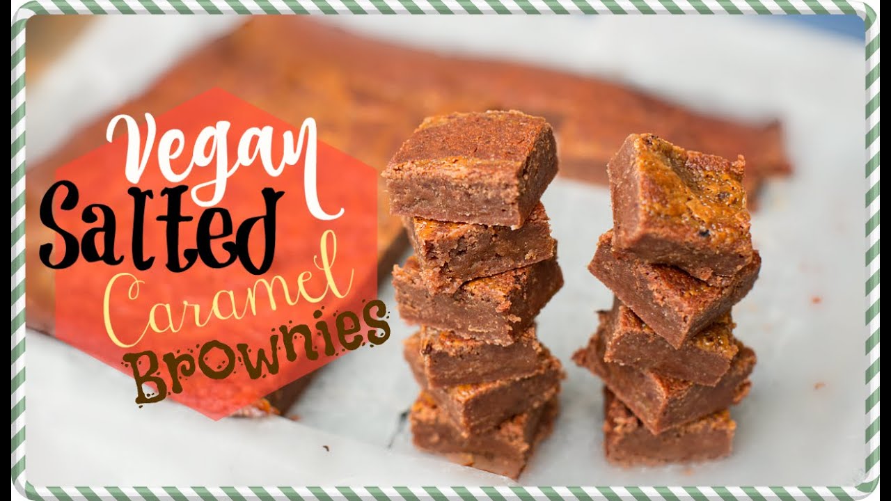 Vegan Salted Caramel Brownie Recipe! | Melanie Murphy & The Happy Pear