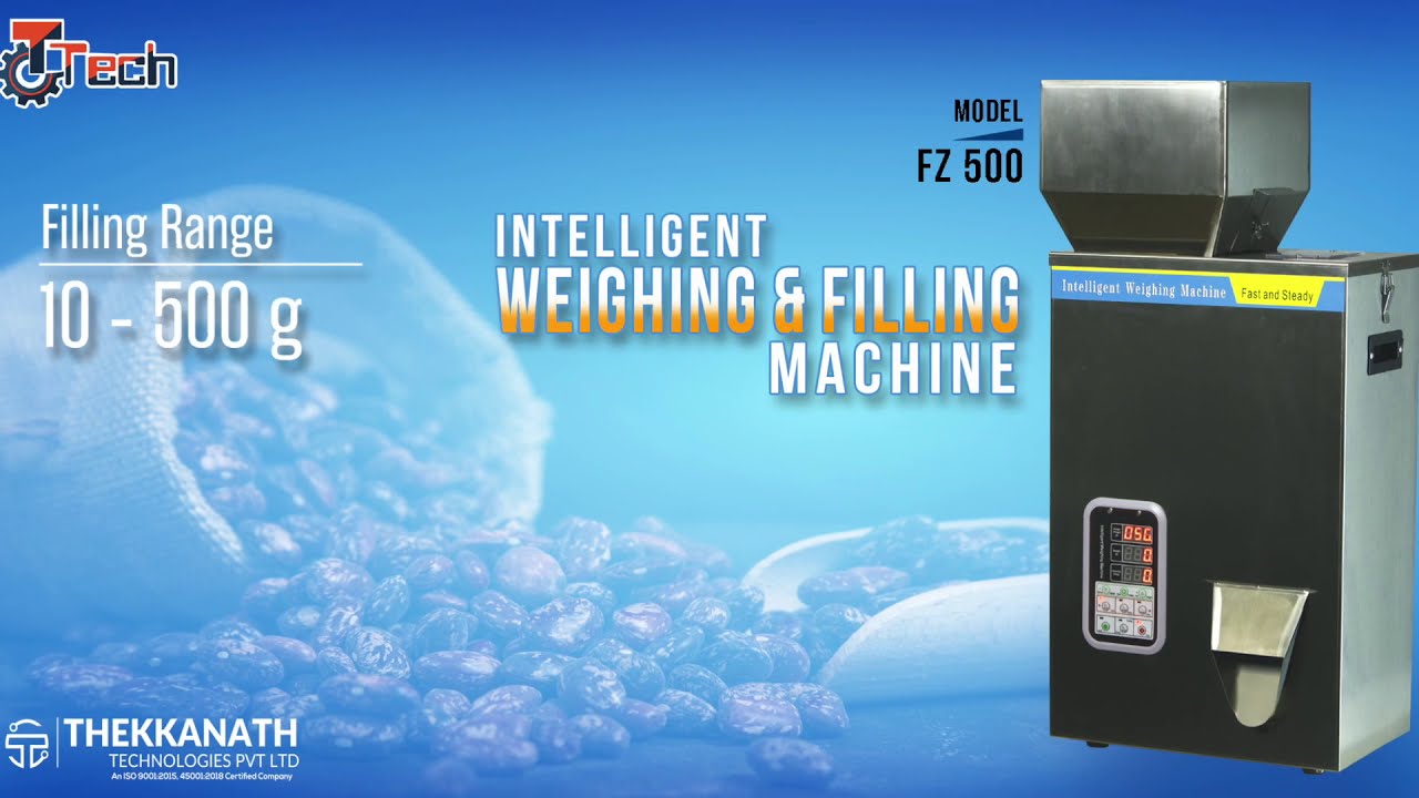 Automatic Weigh Filling Machines | 10g - 500g | Low Cost Weigh Filling Machine | Packaging Machines