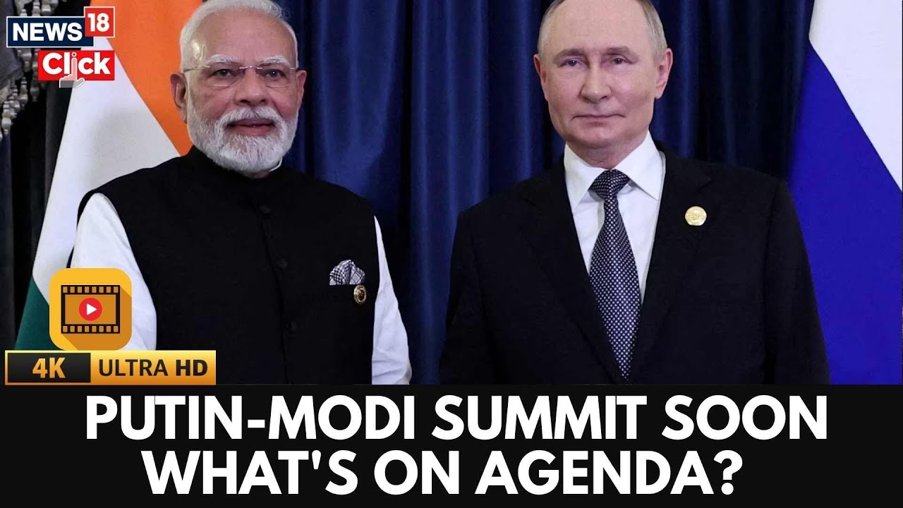 Vladimir Putin to Visit India on Dec 4-5 | India Russia Relations | India-Russia Annual Summit | 4K