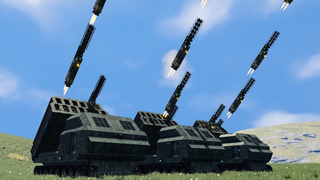 Space Engineers - Rocket trucks are kinda neat