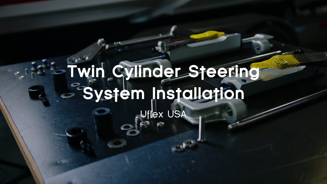 Uflex Steering Twin Cylinder System Installation
