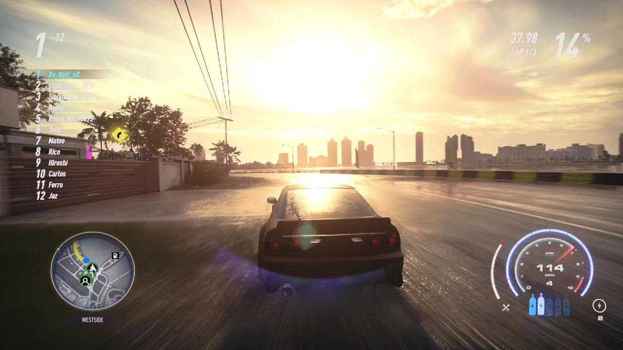 Need for Speed Heat: Online racing