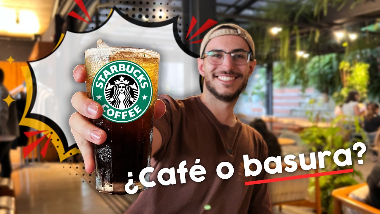 ¡Visitamos un STARBUCKS en LA SELVA! | Costa Rica 🇨🇷