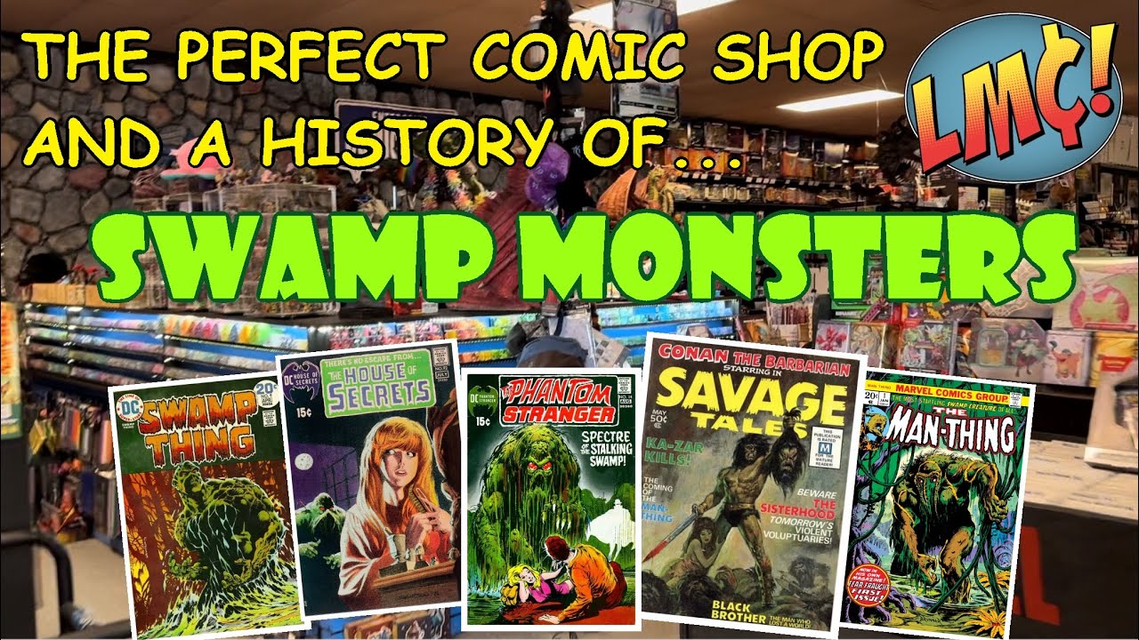 I Scored a Big Key Issue at this Amazing Shop! Plus: the History of Comic Book SWAMP CREATURES!