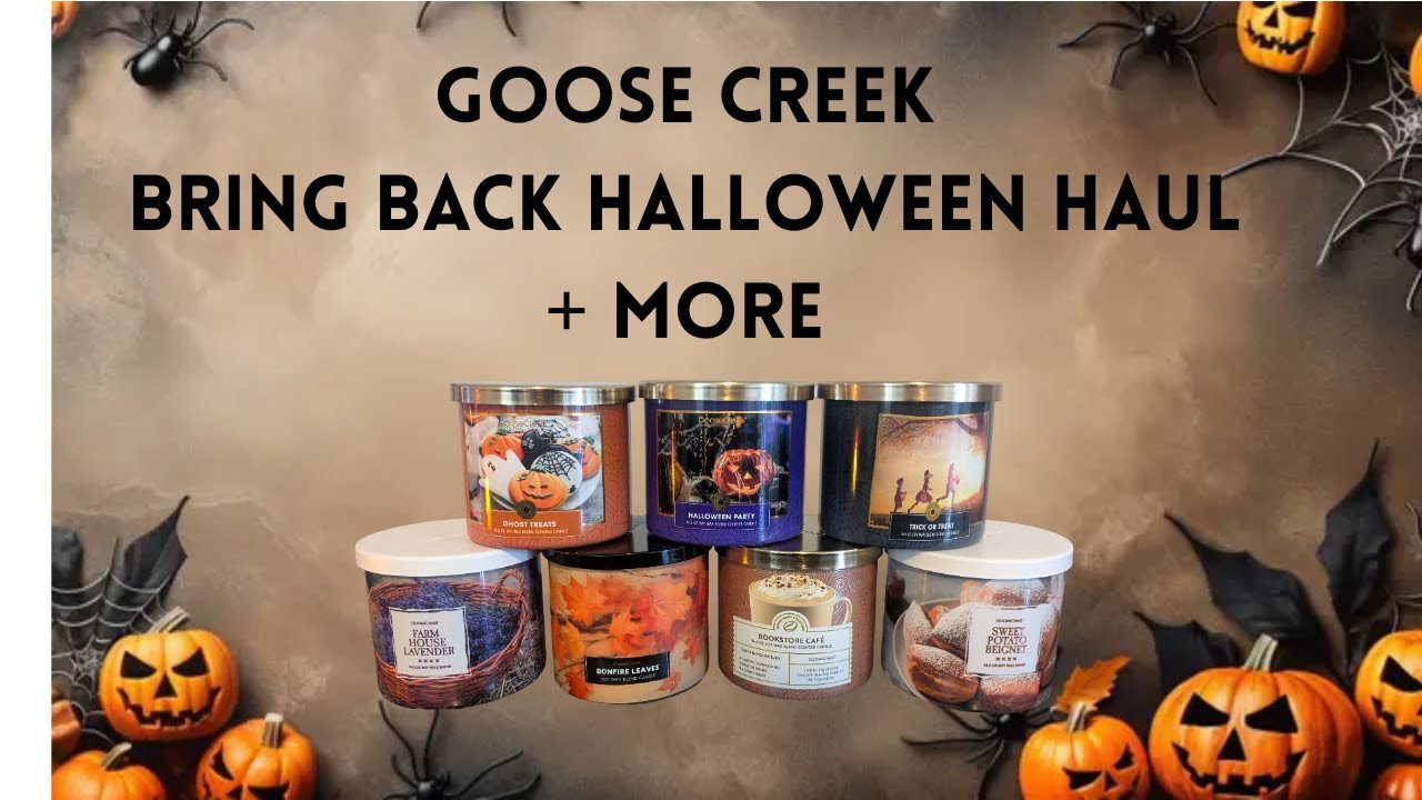 Goose Creek Halloween Bring Back Haul + More