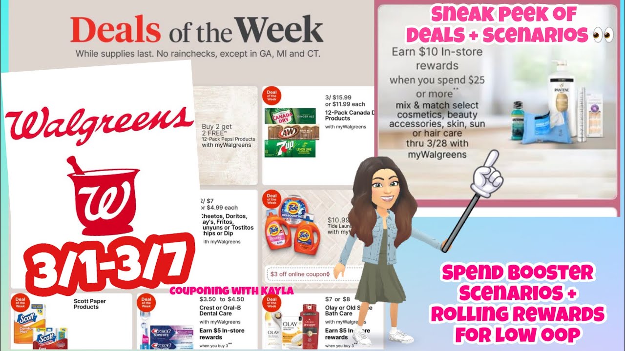 Специальные предложения Walgreens с 1 по 7 марта | Предварительный просмотр предложений | Накопле...