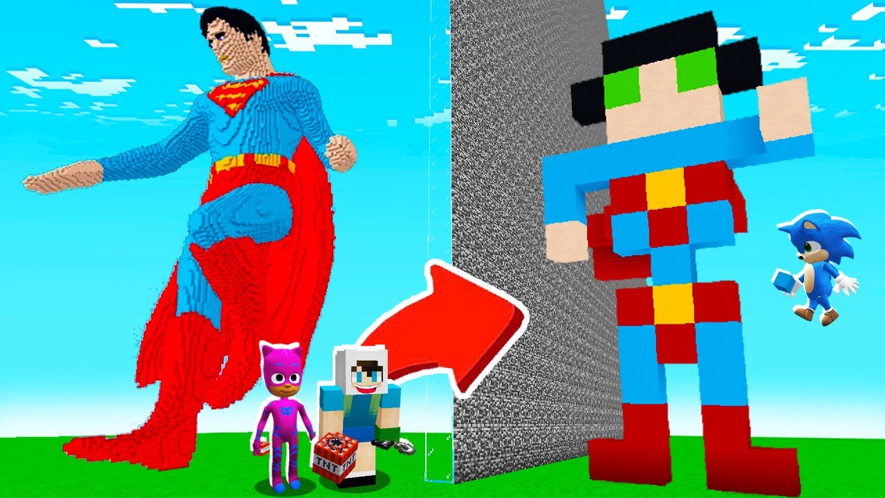 YAPI KAPIŞMALARINDA ARKADAŞIMI SÜPER KAHRAMAN İLE TROLLEDİM - 😱 Minecraft