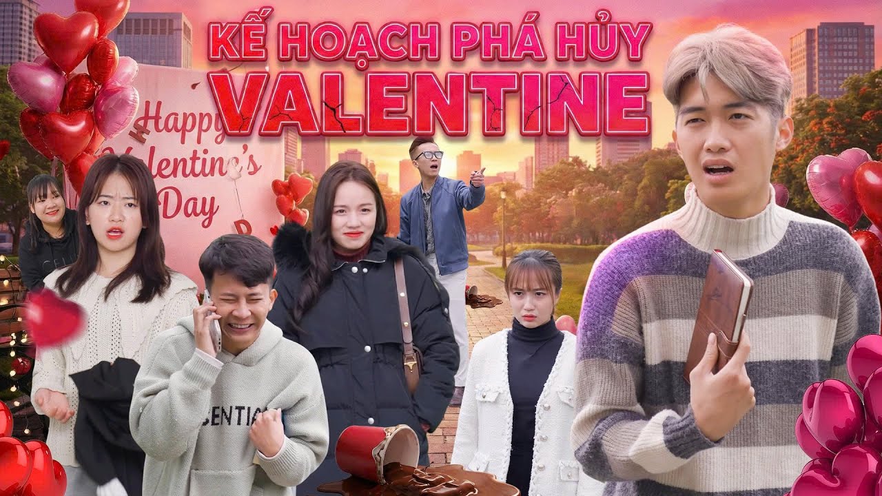 KẾ HOẠCH PHÁ HỦY VALENTINE | Đại Học Du Ký - Phần 297 | Phim Ngắn Siêu Hài Hước Gãy TV