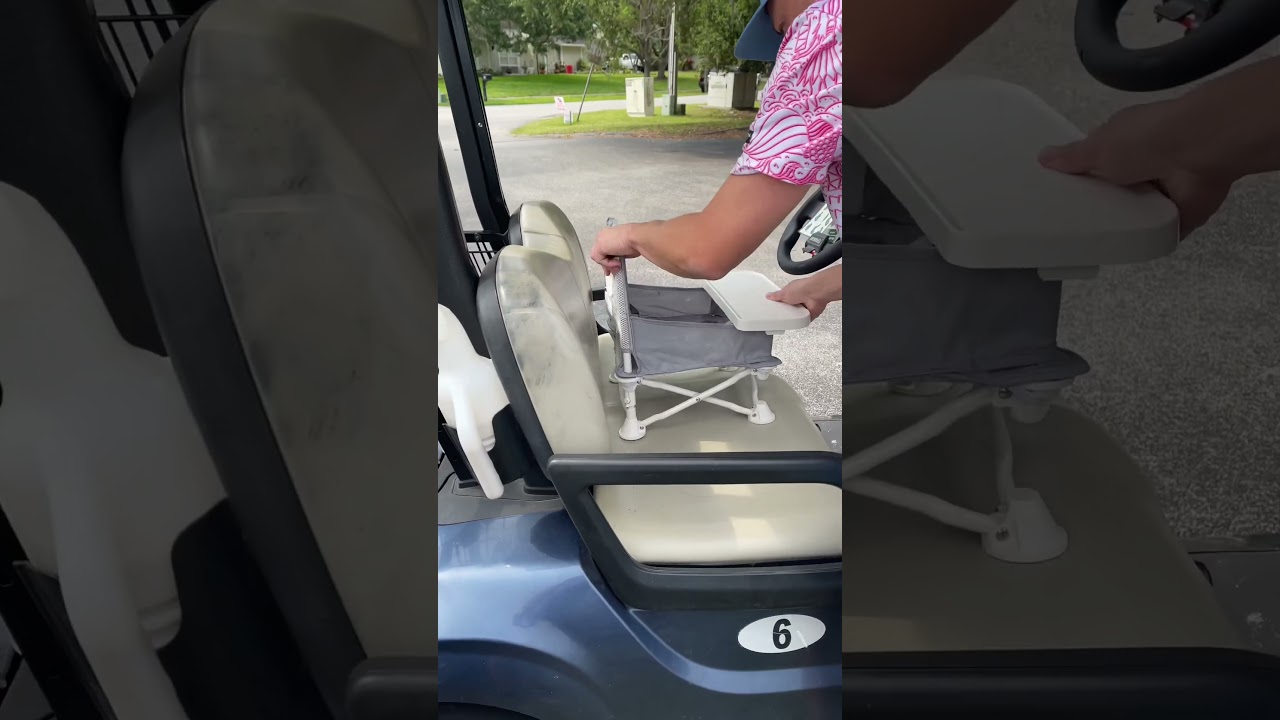 10 Month Old Goes Golfing!
