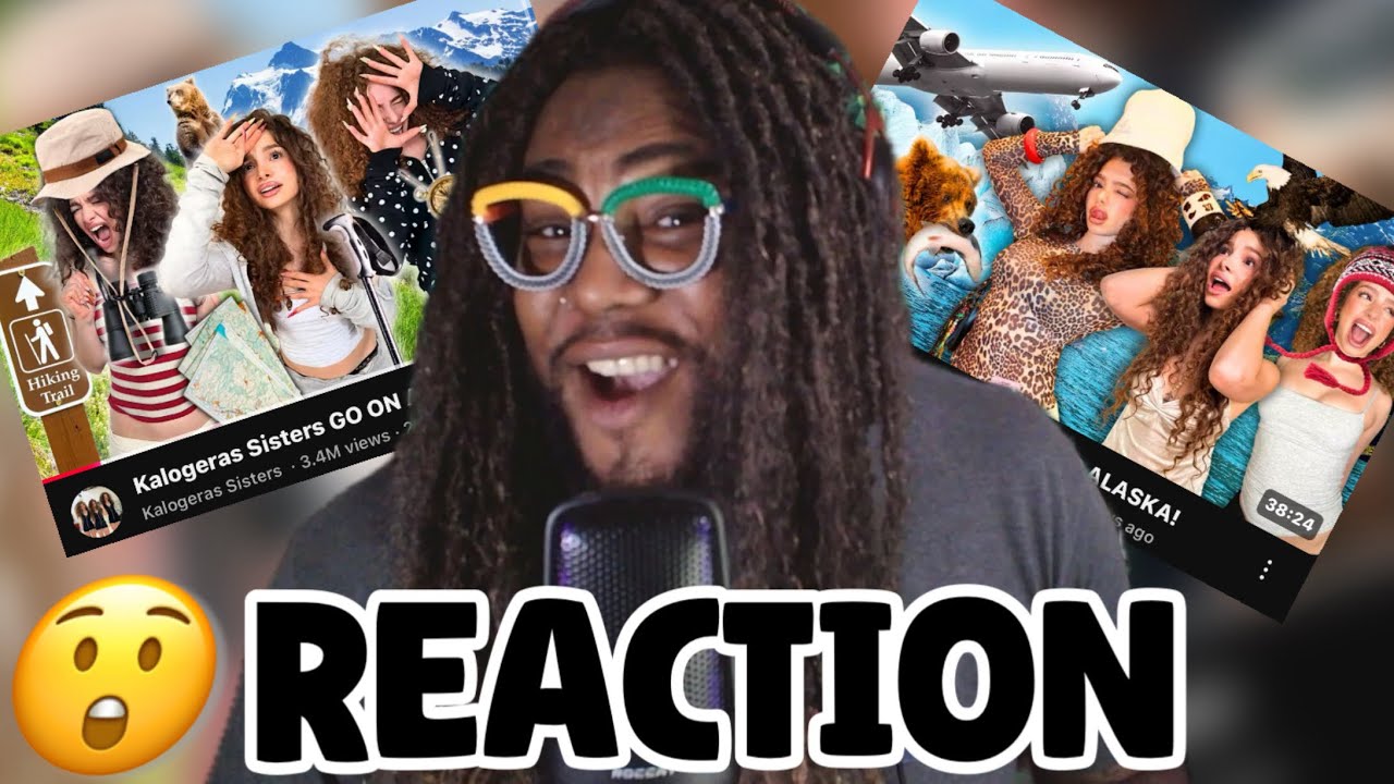 Kalogeras Sisters GO ON A HIKE + THEY GO TO ALASKA | REACTION 