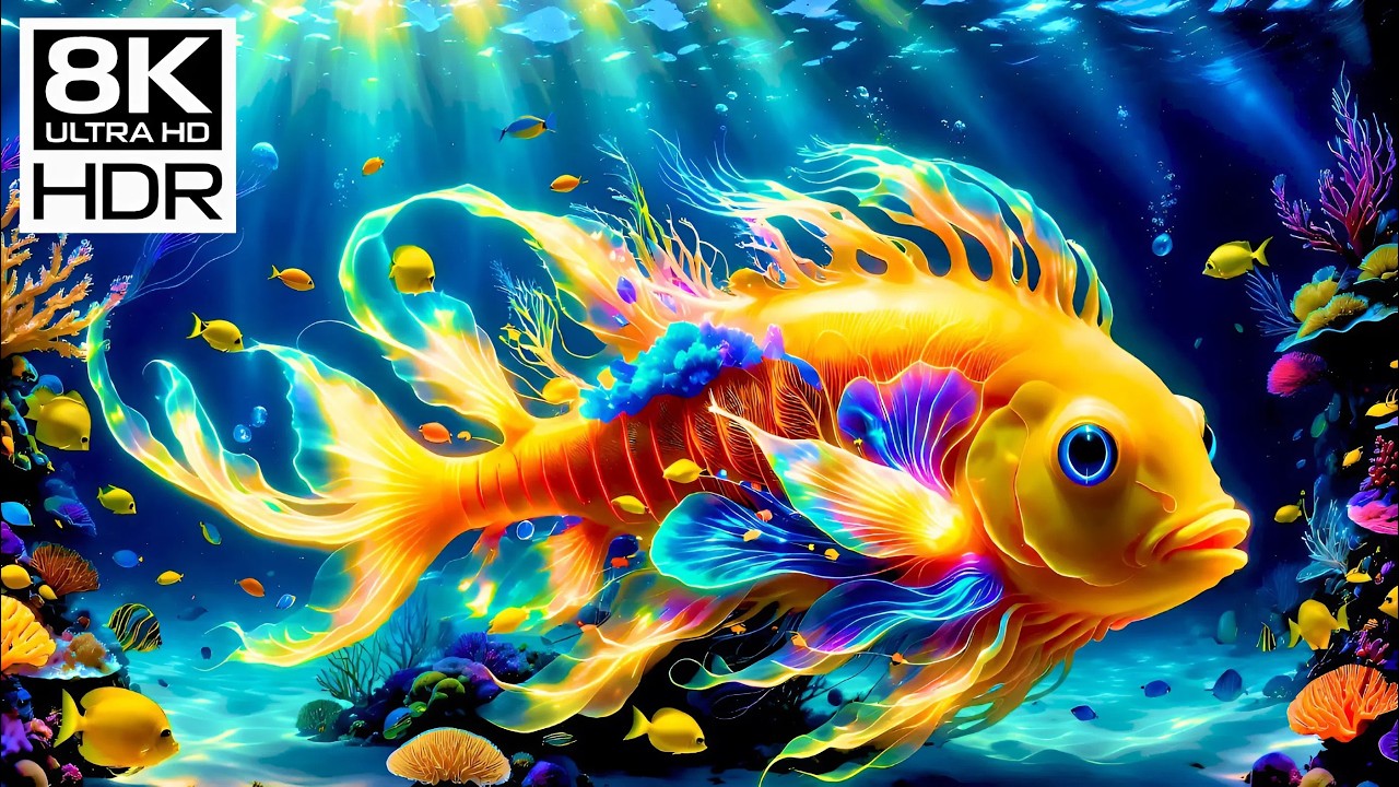 🐚 Have You Ever Seen an Underwater Paradise Like This? | 8K HDR Tropical Fish & Coral Wonders