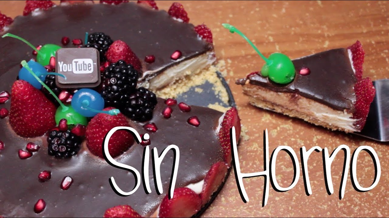 ➪ Pay de Chocolate ★ SIN HORNO ♡ (FÁCIL!) - Miranda Ibañez