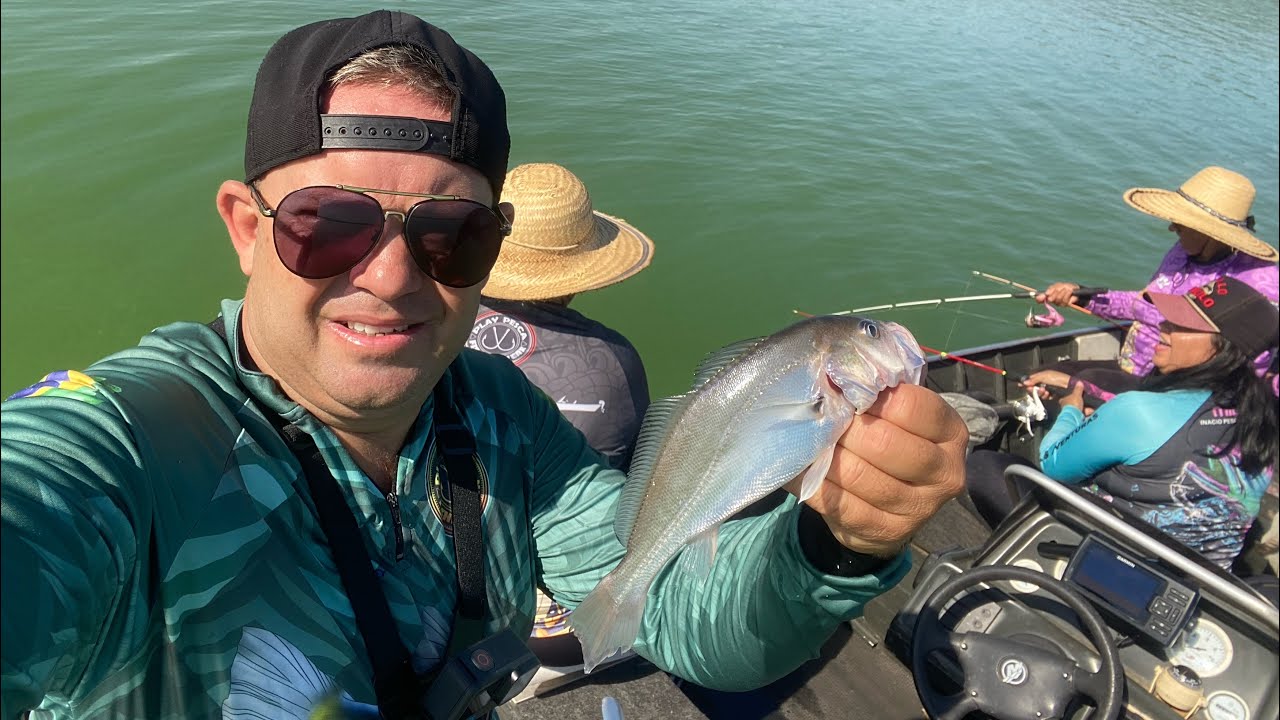 QUAL ISCA USAR PRA PEGAR CORVINA  DE NOITE 🌙 EM SANTA MARIA DA SERRA, pegamos muitas corvinas 🐠