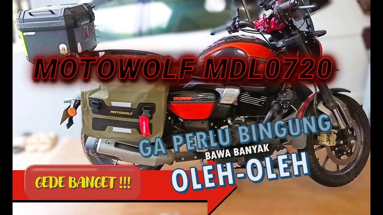 Unboxing & Installing the Motowolf MDL0720 Bag on the TVS Ronin SS | Can fit a lot!!