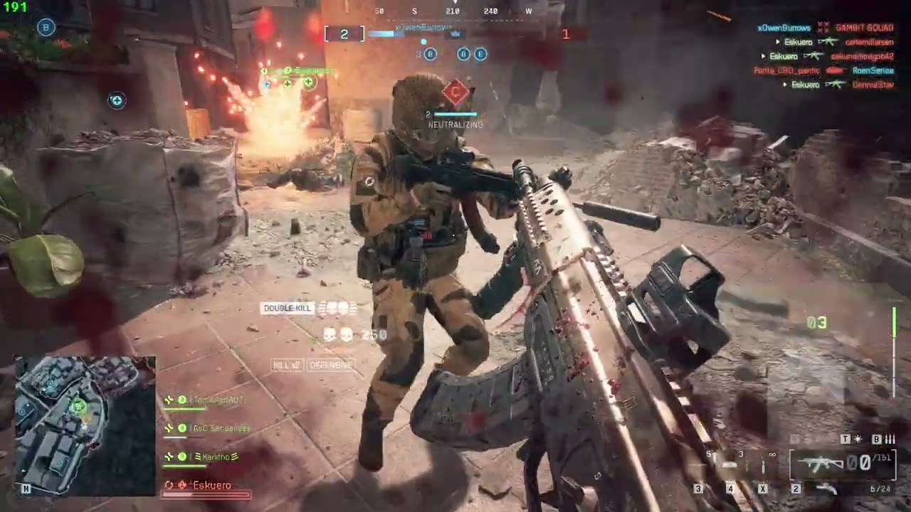 Un puñado de rachas en Battlefield 6
