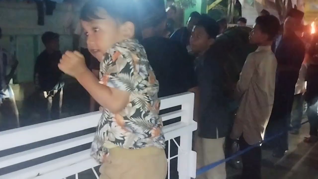 Keseruan fadly melihat obor ramadhan 1447 H