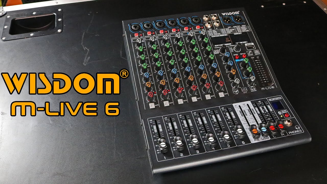 Review Mixer WISDOM M LIVE 6