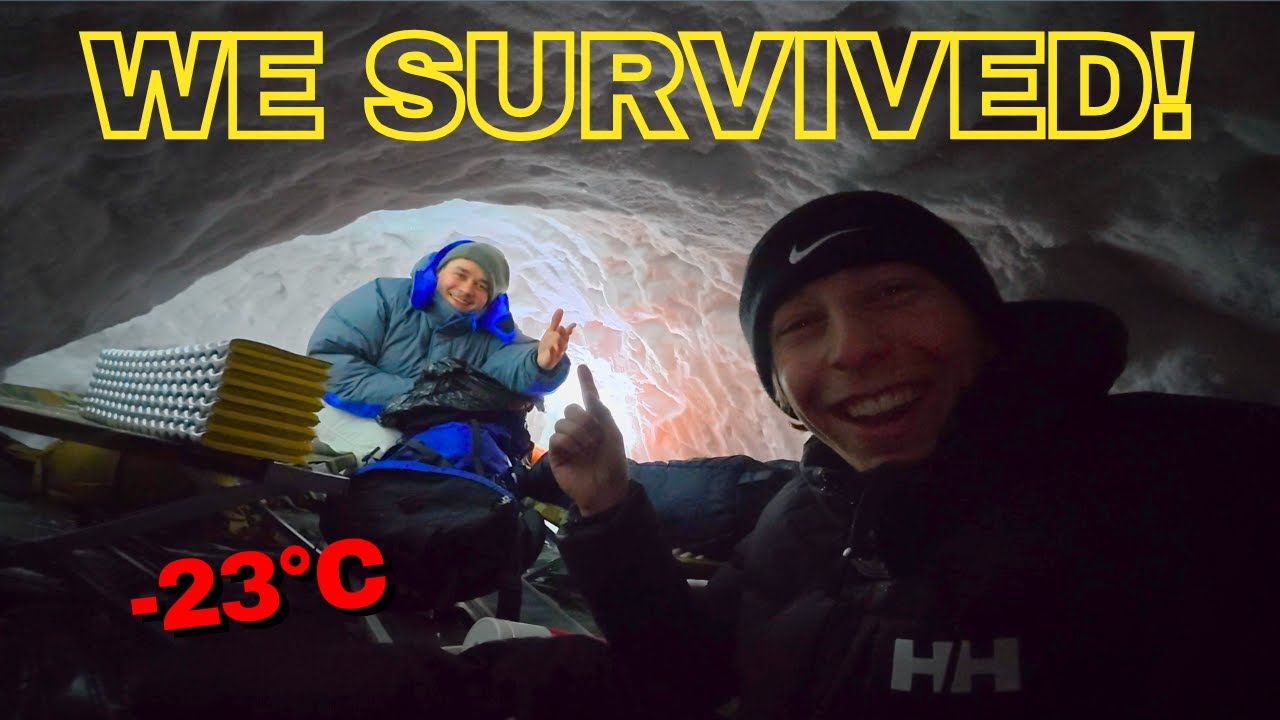 Winter Survival at -23°C in a Quinzee