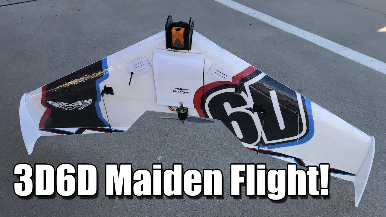 Team Legit 6D 60" FPV Wing Maiden Flight