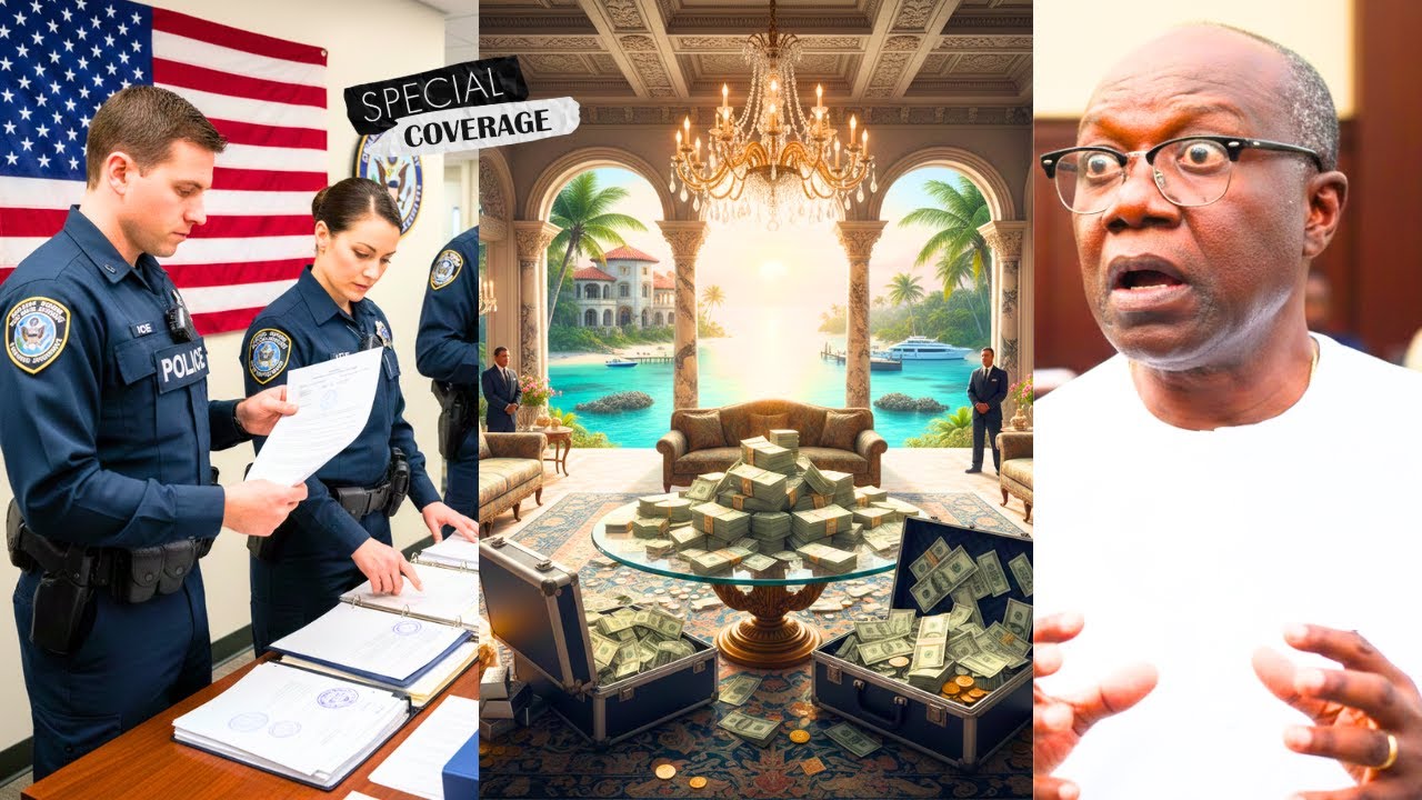 US ICE Police Discover Ken Ofori Atta Lóótéd State Money Kept In His Hidden Residence On Island-SEE