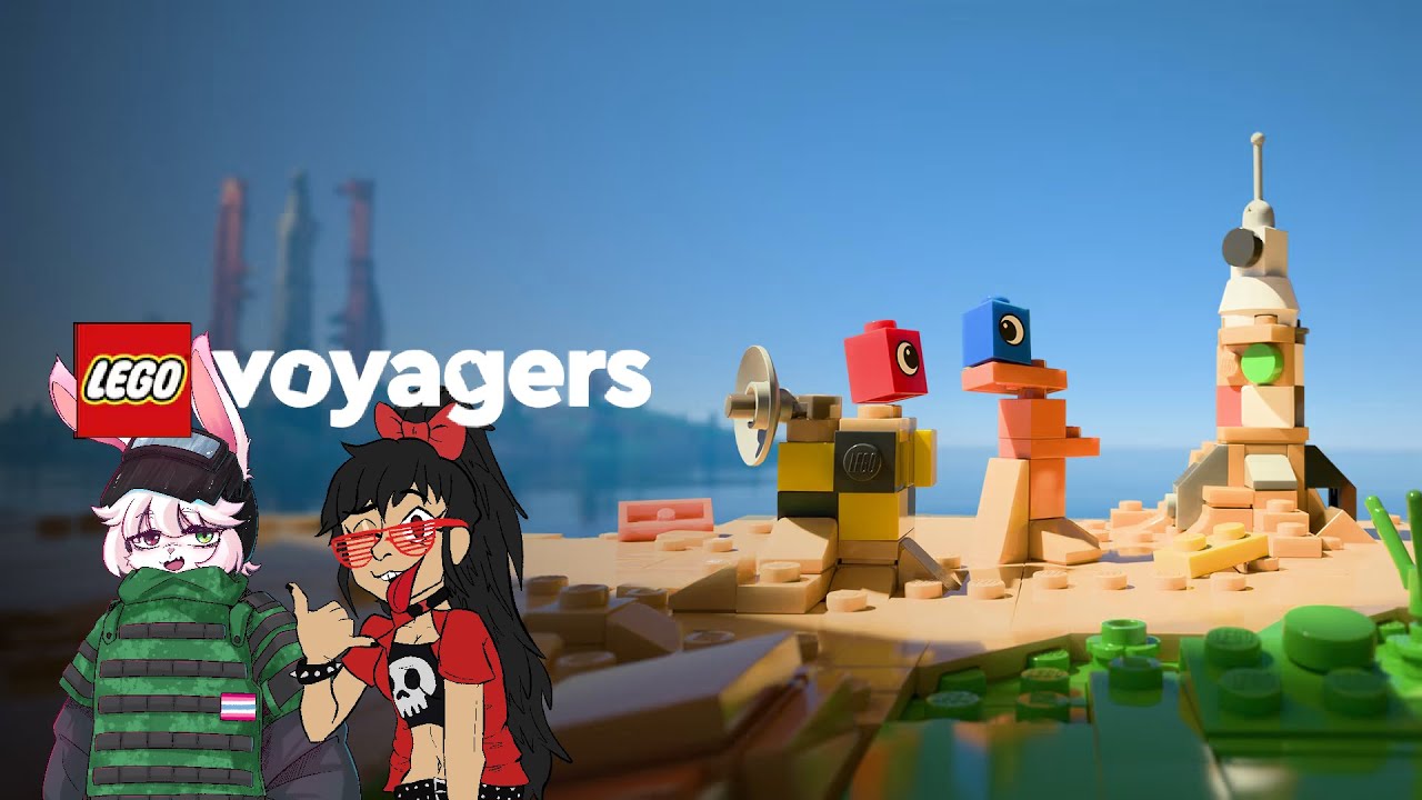 Full-on-Friendship February: Kenzie & Bunny Go on a Brick-building Adventure! | LEGO® Voyagers [#1]