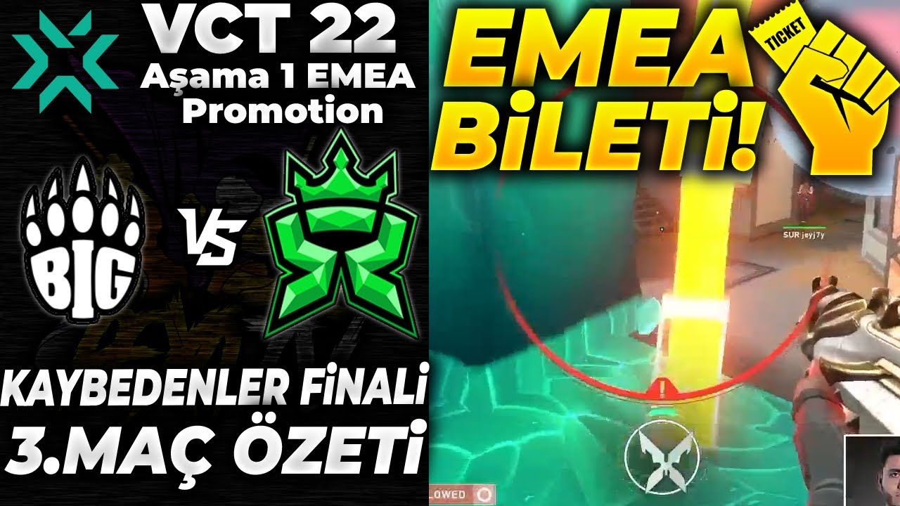 EFSANE! BIG vs Surreal Esports 3. Maç Özeti | VCT EMEA Promotion Kaybedenler Finali