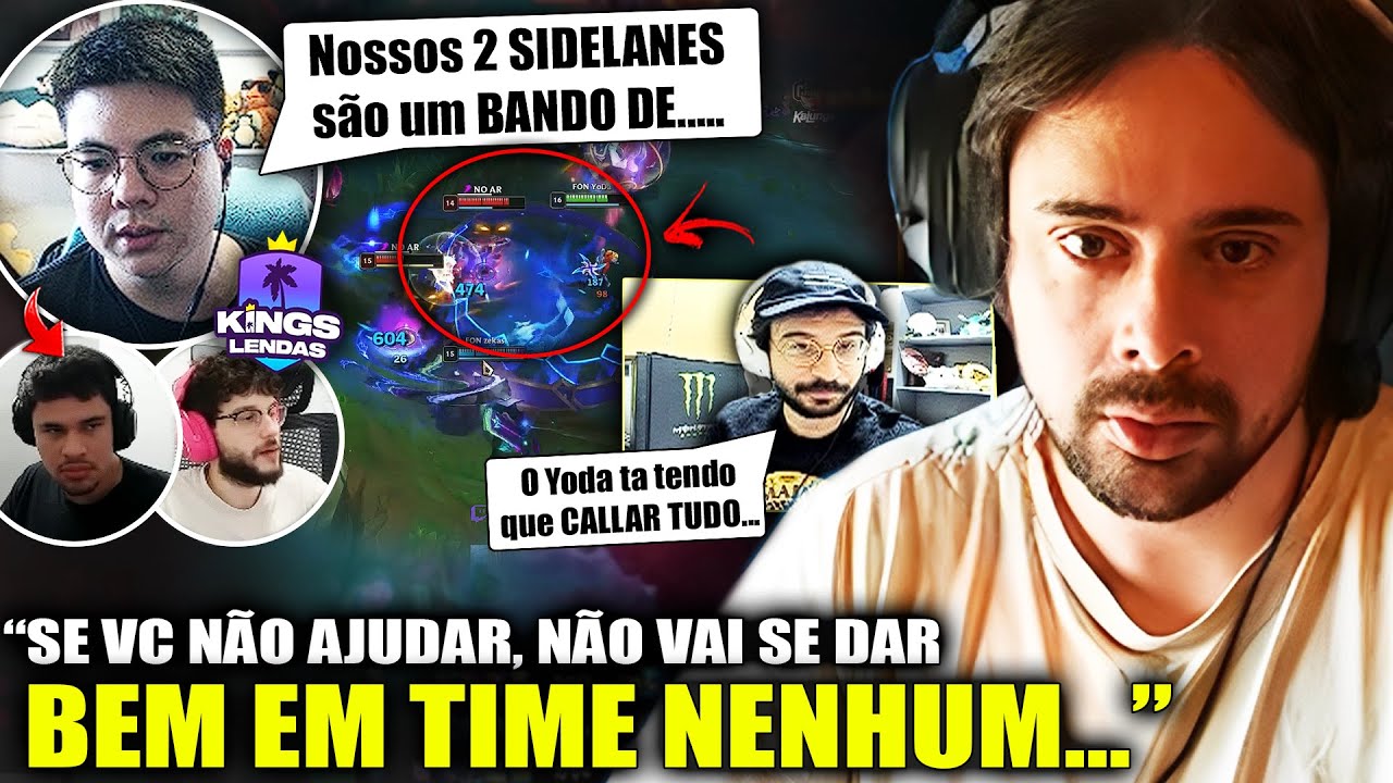 Yoda d&aacute; AULA de LIDERAN&Ccedil;A no TREINO! EsA DESABAFA sobre REAL PROBLEMA do seu TIME