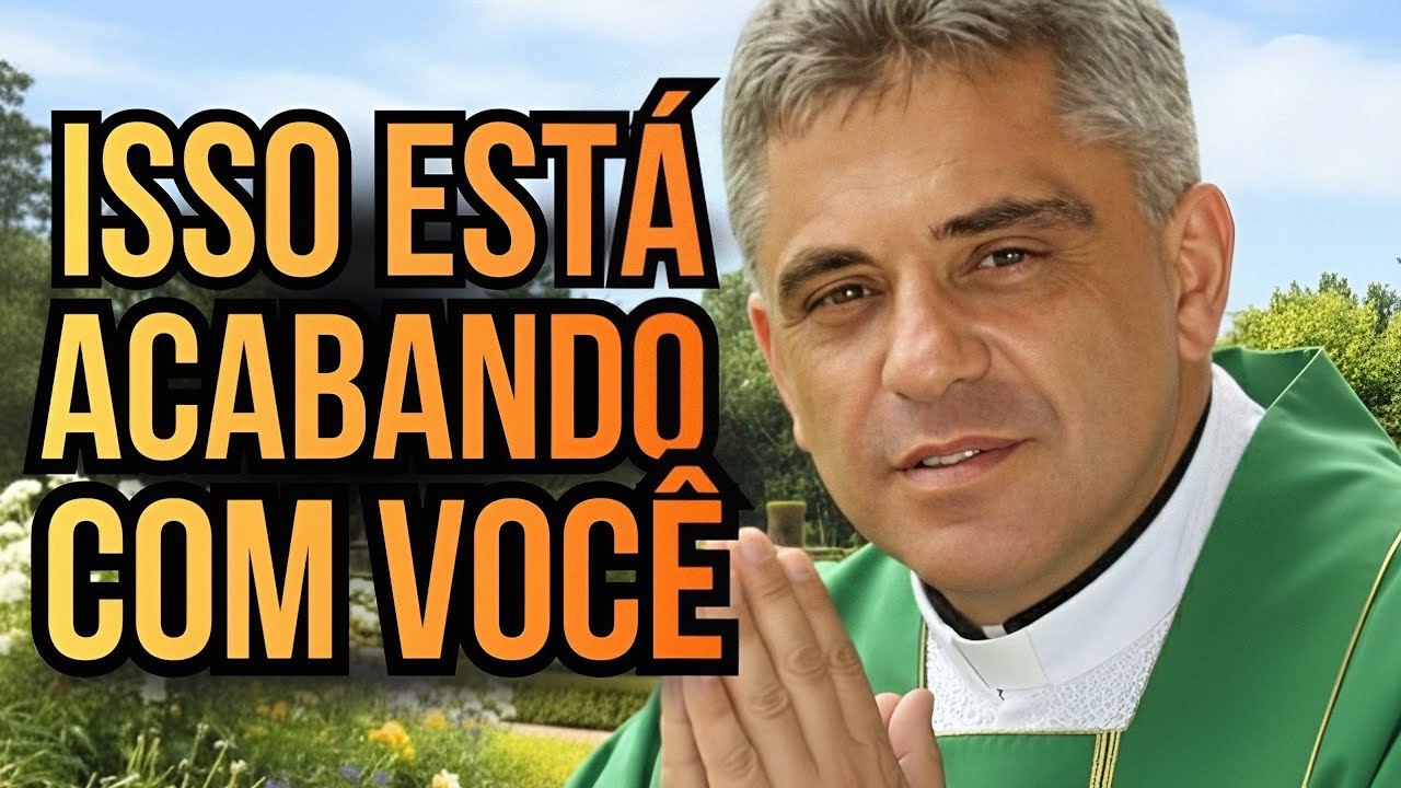 O que está consumindo suas forças em silêncio? | Sofrimento oculto | Padre Léo