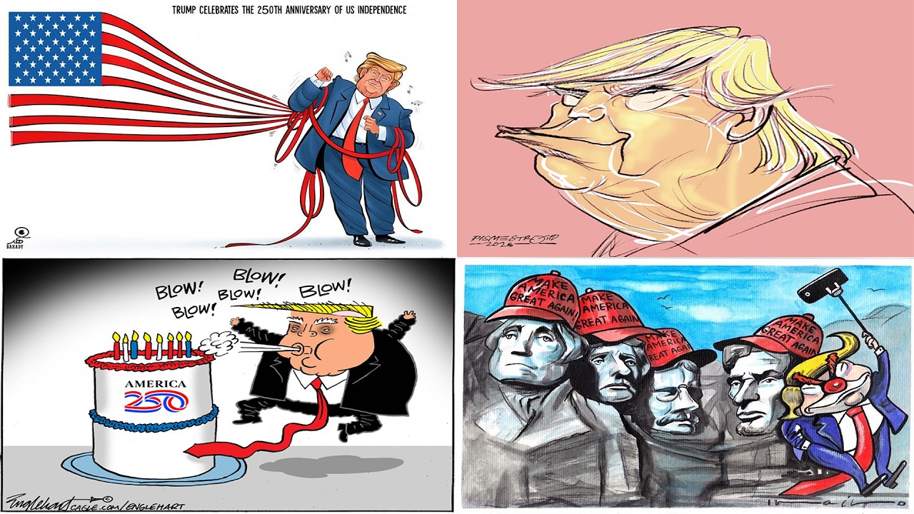 Trump Satire & U.S. Political Cartoons | America's Wildest Political Laughs Today | JULY 05