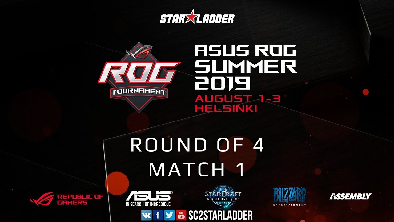 2019 Assembly Summer Ro4 Match 1: Solar (Z) vs Zest (P)