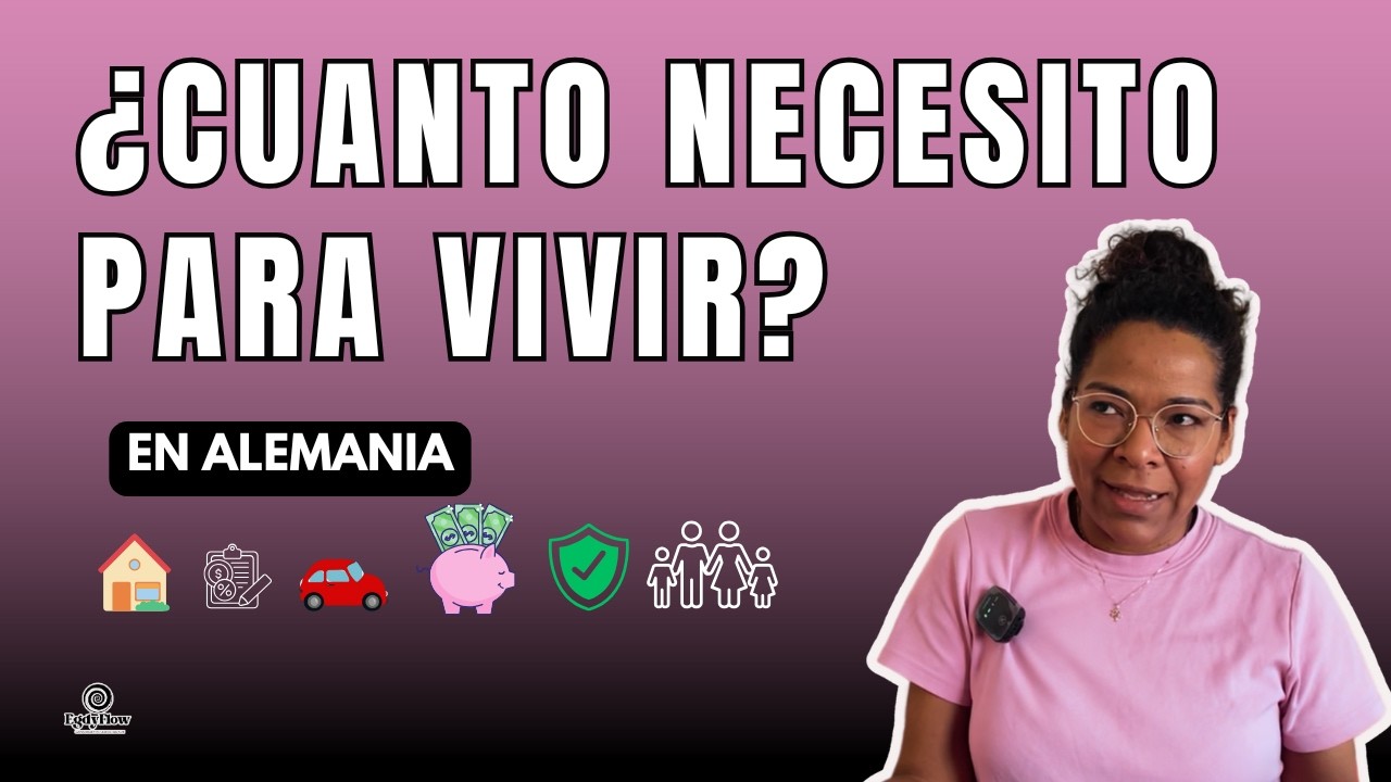 ¿CUANTO DINERO 💰 Necesitas para VIVIR EN ALEMANIA? UNA FAMILIA DE 4 PERSONAS #gastos