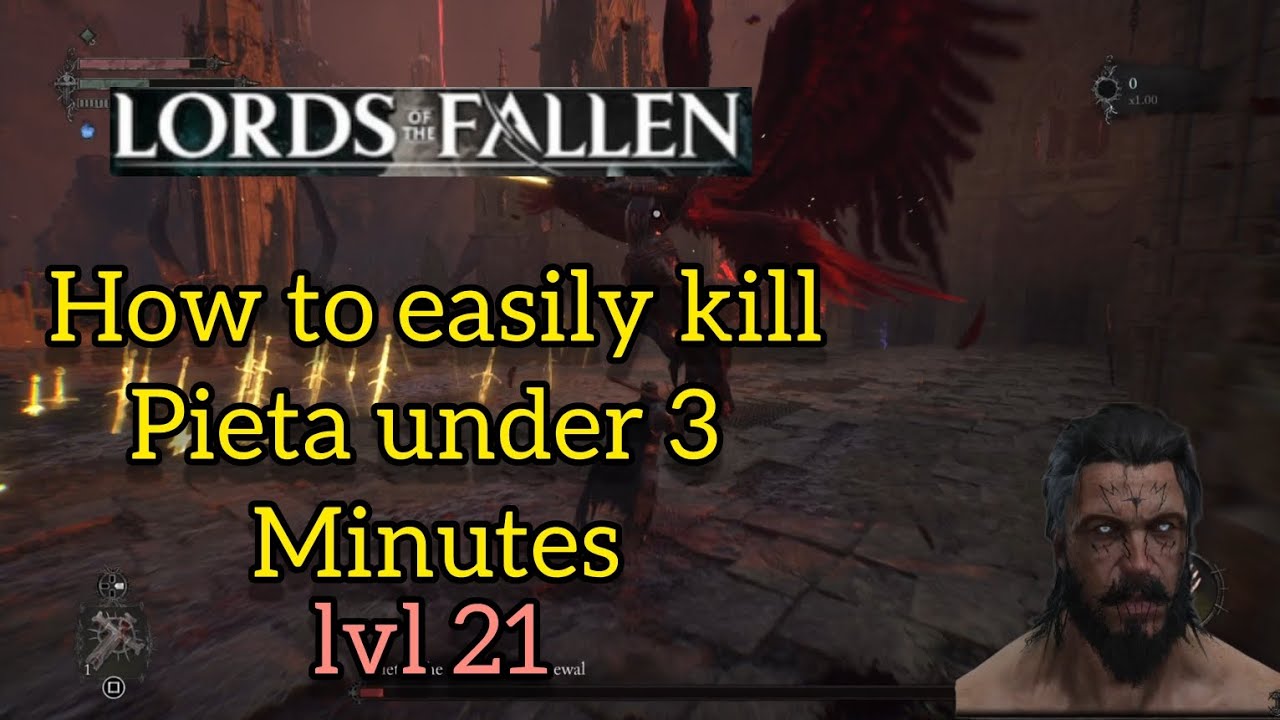 how to kill Pieta, She of Blessed Renewal under 3 minutes _ the lords of the fallen boss guide