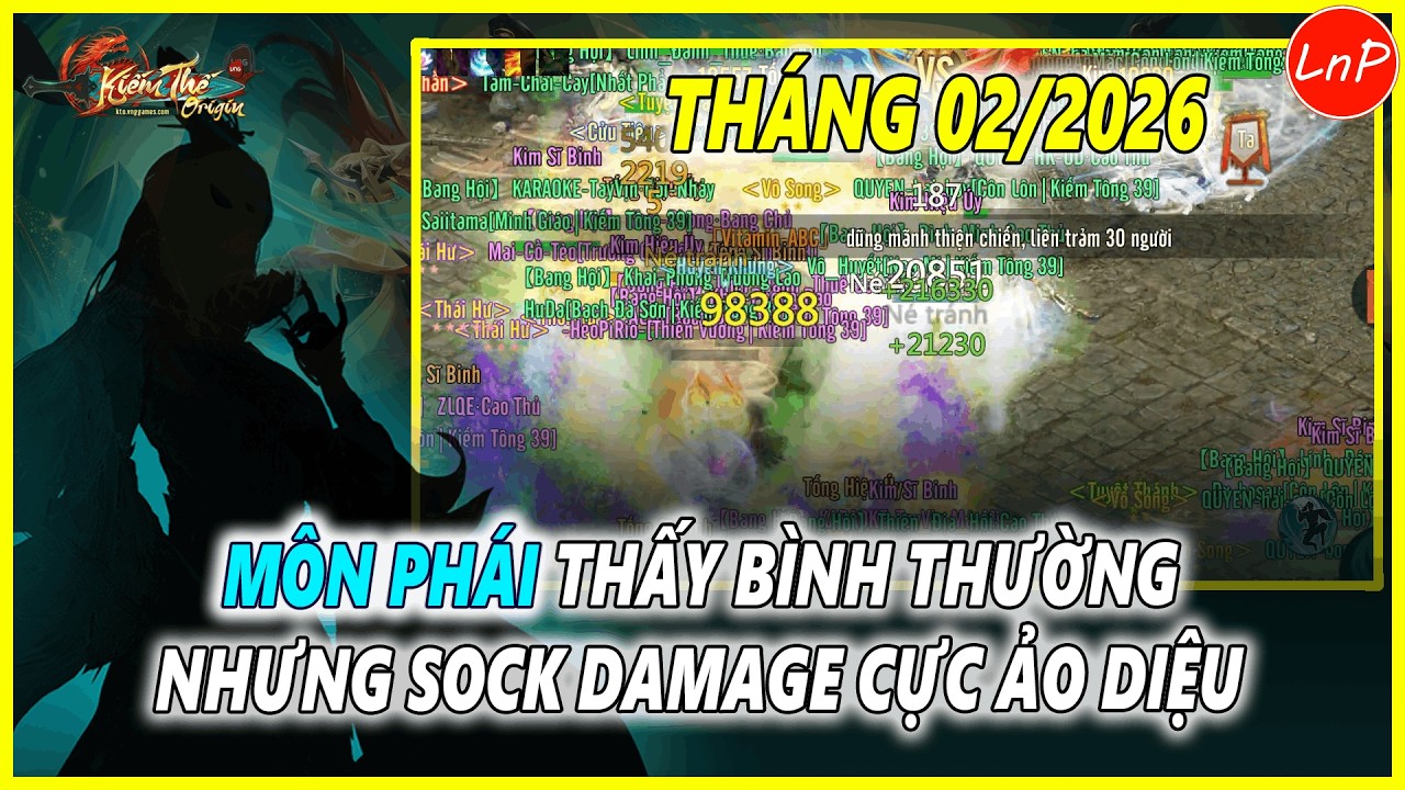 KIẾM THẾ ORIGIN - MÔN PHÁI THẤY RẤT BÌNH THƯỜNG NHƯNG SOCK DAMAGE CỰC KỲ ẢO DIỆU