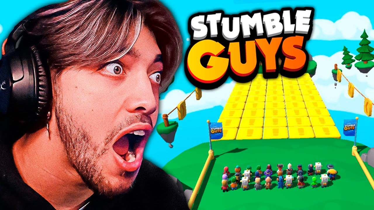 Jugue STUMBLE GUYS después de MUCHO TIEMPO (sale mal)