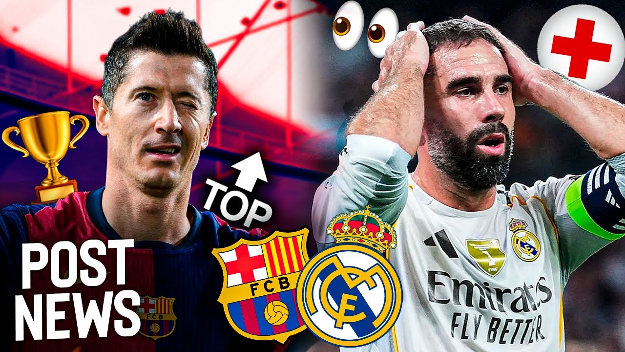 EL FUTURO de LEWANDOWSKI | ¿LESIÓN GRAVE en el REAL MADRID? | LUIS ENRIQUE, OBJETIVO de la PREMIER