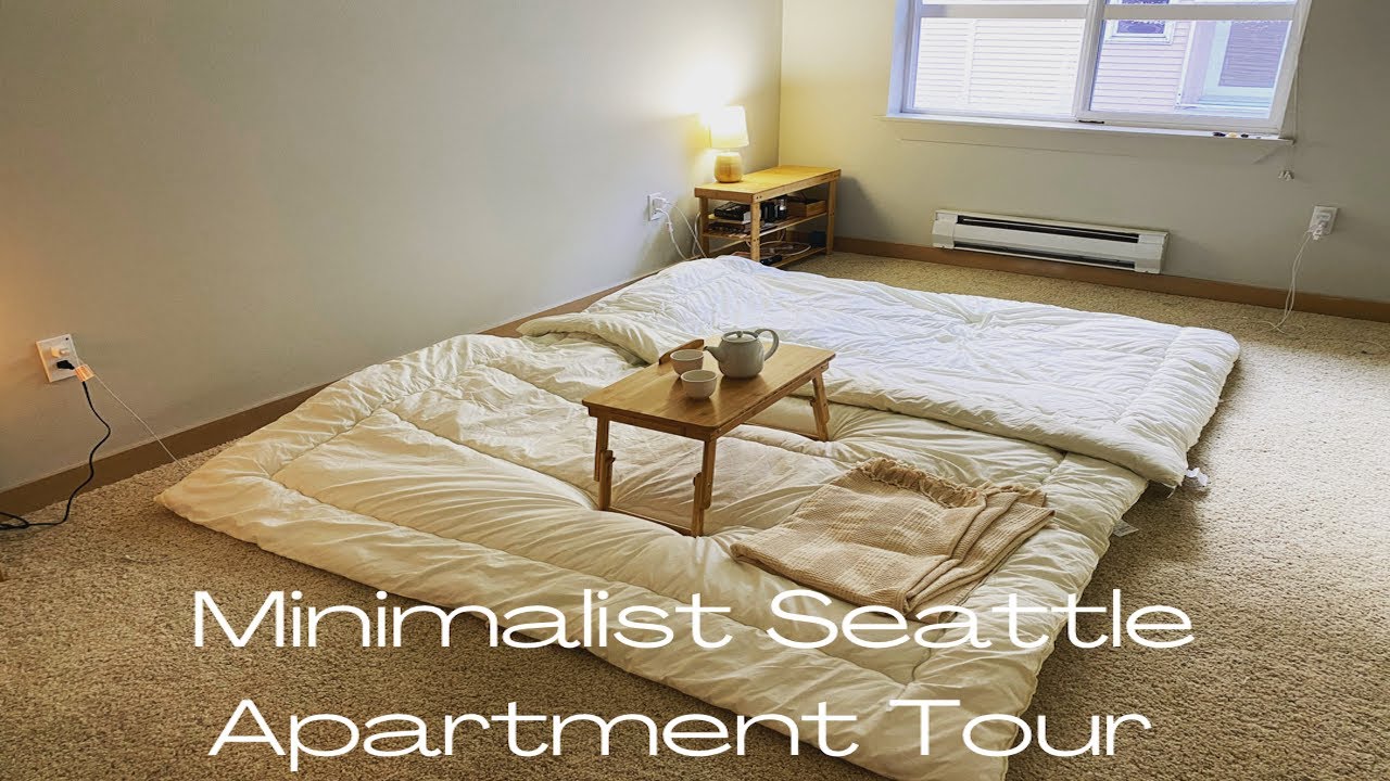 Ultimate Minimalist Apartment Tour Downtown Seattle Family of 4!