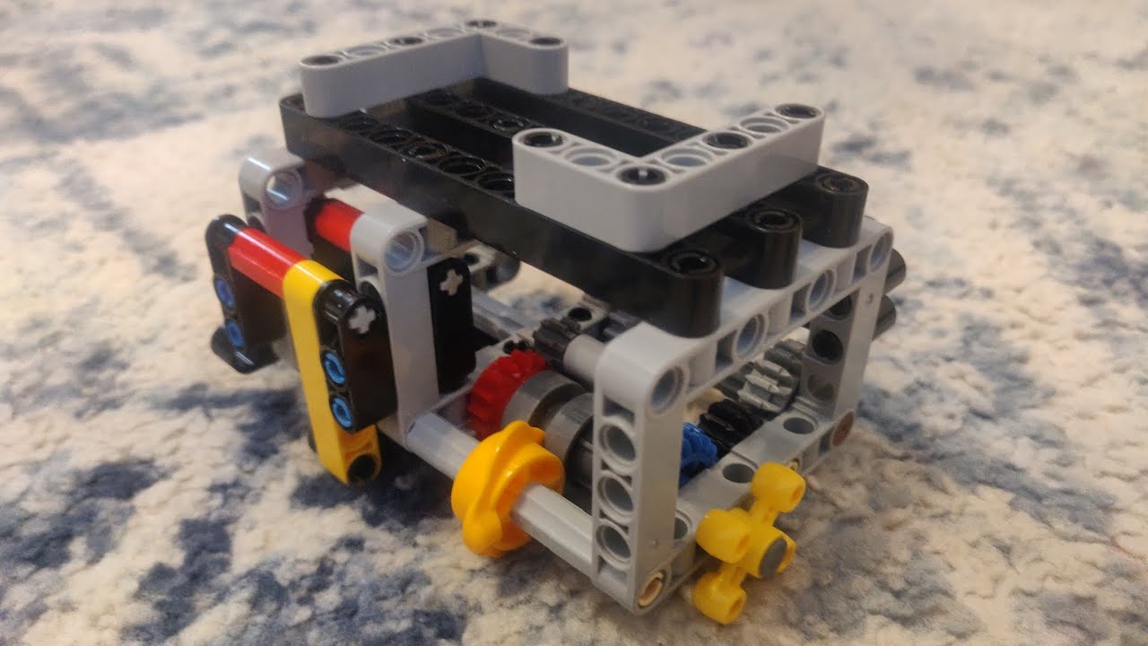 Lego technic selective gearbox 