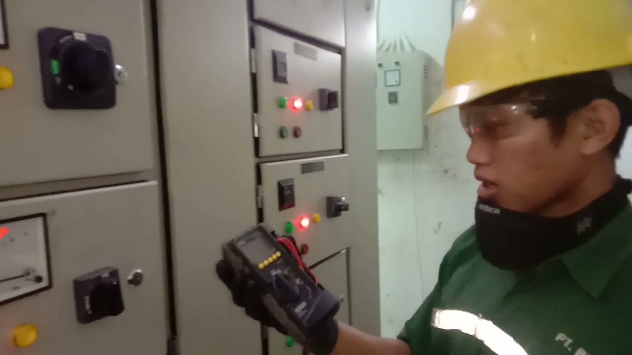 Praktek Teknisi K3 Listrik . Pengukuran Tahanan Isolasi ,Grounding dan Pengecekan Tegangan R,S,T & N