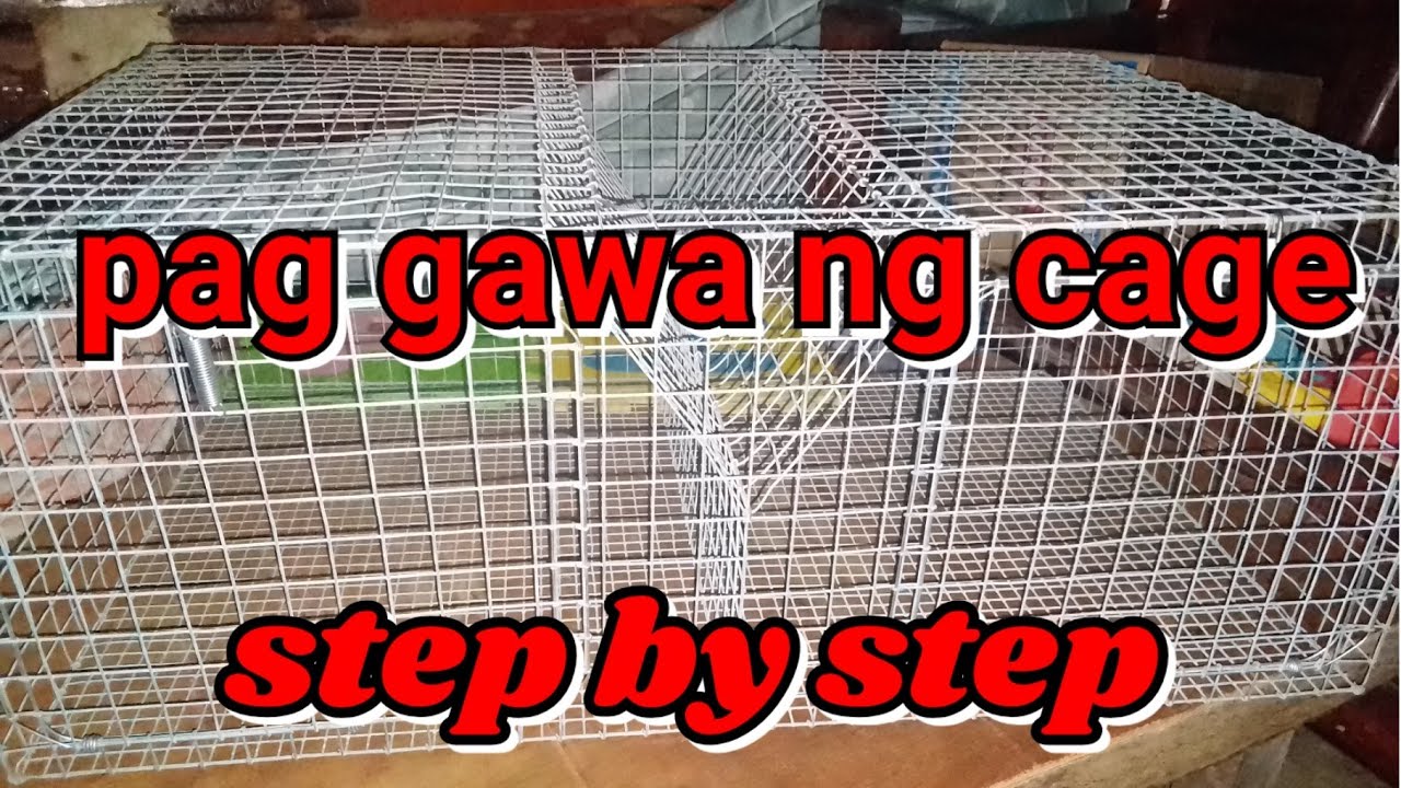 paano gumawa ng rabbit cage part1 #rabbitcage #simple